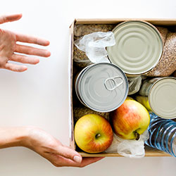 Donate food image